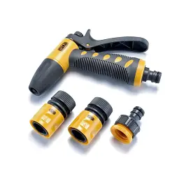 Набір для поливу Premium Pro пістолет-розпилювач/конектори 1/2" адаптер 1/2"+3/4" 30412
