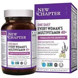 Мультивітаміни дляжінок 40 + New Chapter Every Woman's 48 таблеток - мініатюра 2