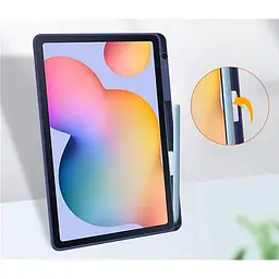Чохол-книжка BeCover Soft Edge з кріпленням для стілусу для Samsung Galaxy Tab S6 Lite -2024 10.4" P620/P625/P627 Deep Blue (710837) - мініатюра 4