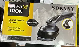 Відпарювач дорожній Sokany SK-YD-2130 міні-праска для прасування та відпарювання 1600 Вт - мініатюра 10
