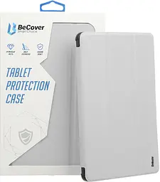 Чохол-книжка BeCover Soft Edge TPU з кріпленням Apple Pencil для Apple iPad Pro 11" M4 2024 Сірий (711715) - мініатюра 6
