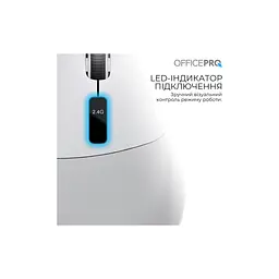Мишка OfficePro M398G Wireless/Bluetooth Gray (M398G) - мініатюра 8