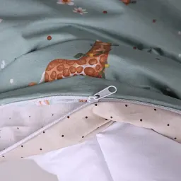 Дитяча постільна білизна LITTLE KIDS Poplin Line Kids Giraffe (2200012788707) - мініатюра 4