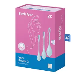 Вагінальні ширики Satisfyer Yoni Power 2, 13.5 см, блакитний - мініатюра 3