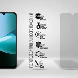 Плівка захисна Armorstandart hydrogel Matte Xiaomi Redmi 15C 4G (ARM85446) - мініатюра 2