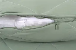 Набір ковдра з подушкою Penelope - Colors in Comfort green зелений полуторний - мініатюра 5