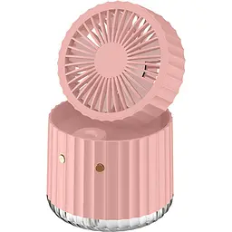 Портативний вентилятор Epik Rapid Cooling 3in1 Pink [137272]