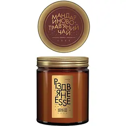 Свічка Esse Різдвяне Мандариново-трав'яний чай 120 г