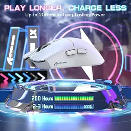 Миша Attack Shark X1 Wireless White (X1W_AS) [176676] - мініатюра 7
