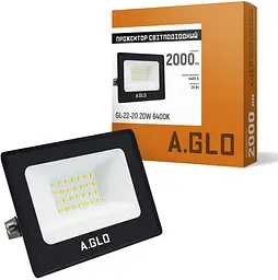 Прожектор світлодіодний A.GLO GL-22-20 20 W 6400 K - мініатюра 2