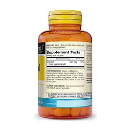 Мінерали Mason Natural Кальцій з мушлі устриці 500 мг, Calcium 500 mg Oyster Shell, (MAV09151) - мініатюра 2