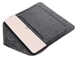 Чохол Gmakin Apple MacBook Pro 14` GM62-14 Felt Case (Black) [73582] - мініатюра 4