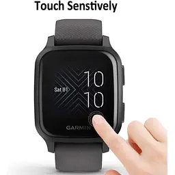 Захисна плівка DK для Garmin Venu Sq / Sq Music Composite Film box (012617) (black) - мініатюра 4