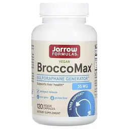 Вітамінно-мінеральний комплекс Jarrow Formulas Екстракт насіння броколі, 35 мг, Vegan BroccoMax, 120 вегетаріанс. (JRW-20211)