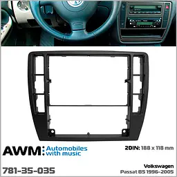 Перехідна рамка для автомобіля Volkswagen Passat B5 AWM 781-35-035 - мініатюра 4