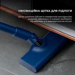 Ручний пилосос Xiaomi Deerma Vacuum Cleaner Blue (DX1000W) - мініатюра 7