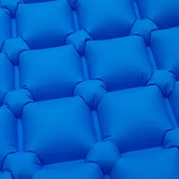 Матрац надувний із TPU 190*55*3 см з подушкою, синій LUGI SJ-0084BL - мініатюра 3