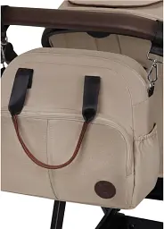Універсальна коляска 3 в 1 Lionelo Amber Beige Sand (LO-AMBER 3IN1 BEIGE SAND) - мініатюра 4
