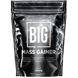 Гейнер Pure Gold Protein BIG Mass Gainer, 3 кг - Шоколад