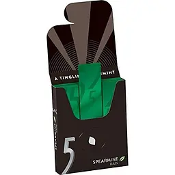 Жувальна гумка Wrigley's 5 GUM Sugar Free Chewing Gum Spearmint-Rain 15 стіков - мініатюра 4