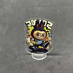 Акрилова колекційна фігурка Chibi Лабубу 10 cм - мініатюра 2