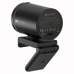 Веб-камера Emeet S600, Black, 8 Mp, 3840x2160/30 fps, мікрофон, автофокус, кут огляду 73°, Type-C - мініатюра 3