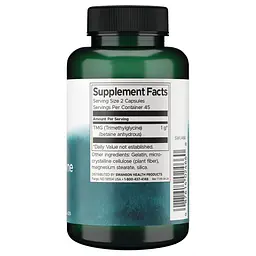 Триметилгліцин Swanson TMG Trimethylglycine 500 mg 90 капсул - мініатюра 2