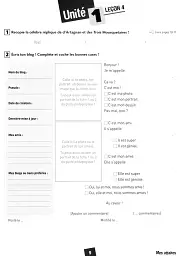 Amis et compagnie 1. Niveau A1. Cahier d'activites - Колетт Самсон - мініатюра 5