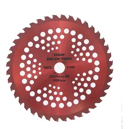 Диск для тримера та мотокоси Mastertool 255 мм x 40 Т Dragon