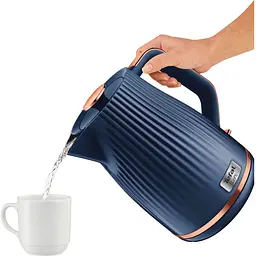 Електрочайник Tefal Loft Strix 1.7 л пластик синій (KO251430) - мініатюра 6