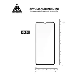 Захисне скло на ZTE Blade A53/A53 Pro/V40 Design з олеофобним покриттям, Pro, повне проклеювання, антистатичний і пиловідштовхуючий шар, 9H, самоклеючеся, 2.5D, на весь екран, антистатичний клей, ArmorStandart (ARM68738) - мініатюра 3