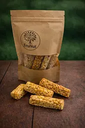 Козинак арахіс з кунжутом FruNut 500 г