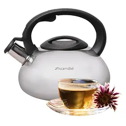 Чайник із свистком Kamille KM-0689 2.5 л - мініатюра 2