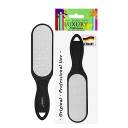 Терка для п'ят Beauty Luxury лазерна двостороння грит 80/120 FL-01