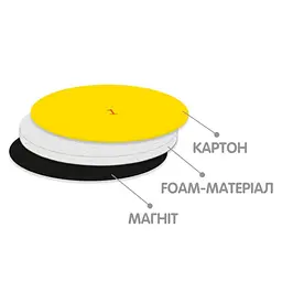 Демонстраційний магнітний набір "Дроби-Танграм" VT5555-03 - мініатюра 3