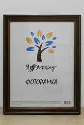 Фоторамка 40х50, бронзова, 3220-0821-9, СКЛО + ДВП                                                                                                                                                                                                                                                                                                                     