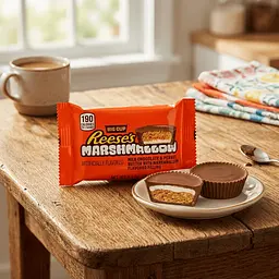 Шоколадні цукерки Reese's Big Cup Marshmallow Peanut Butter Cup 39г - мініатюра 4