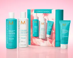 Набір об’єм Moroccanoil Holiday Extra Volume шампунь, кондиціонер, маска