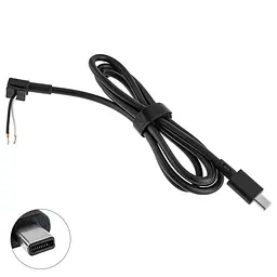 DC кабель живлення для БП ASUS 180-240W Rectangle Conn 1.5 метра 2 провода (от БП к ноутбуку)