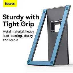 Підставка для телефону Baseus Foldable Metal gray - мініатюра 7
