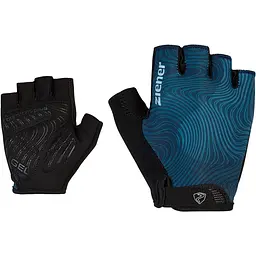 Велорукавички жіночі Ziener Constanze Women 7 Чорний-Синій