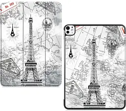 Чохол-книжка BeCover Smart Case для Apple iPad Pro 11 M4 2024 Paris (711640) - мініатюра 3