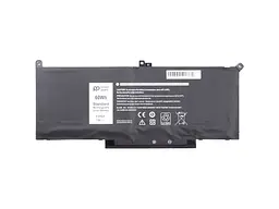 Акумулятор для ноутбука PowerPlant DELL Latitude 7280 DM3WC 7.6V 60Wh original (NB441167)