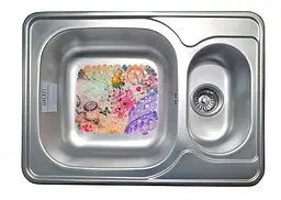 Кухонна мийка Romzha Fifika 1.5C Satin RO44013, Сірий - мініатюра 2