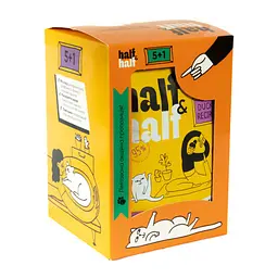 Набір вологих кормів Super Cat Half&Half "5+1" для дорослих котів, шматочки з качкою у соусі, паучі, 6 шт*100 г - мініатюра 2