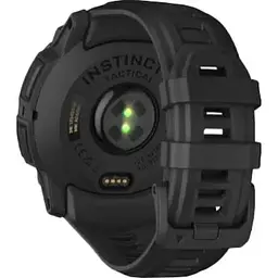Смарт-годинник Garmin Instinct 3 50mm AMOLED Tactical Edition Black with Black Band (010-03020-50) - мініатюра 2
