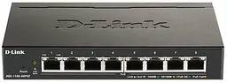 Комутатор DGS-1100-08PV2 8xGE PoE 64Вт, EasySmart D-Link teh0018235 - мініатюра 2