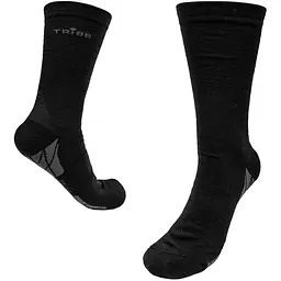 Шкарпетки Tribe Merino Light T-KB-0008 44-46 Black (1042-T-KB-0008-black-44-46)