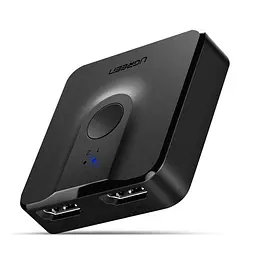 Двонаправлений перемикач Ugreen HDMI 2.0 CM217 Чорний (50966)