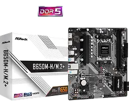 Материнська плата ASRock B650M-H/M.2+ Socket AM5 (B650M-H/M.2+)